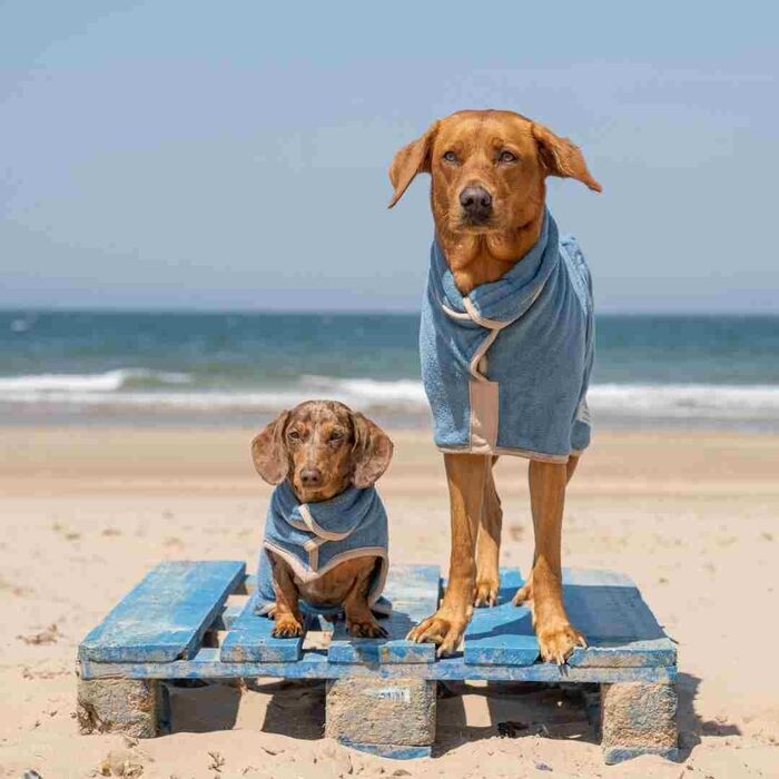 Рушник для собак Ruff and Tumble Класична колекція, блакитний, L