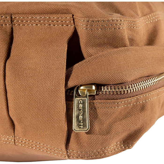 Міцне ліжко для домашніх тварин Carhartt з канвасу, ліжко для собак Carhartt Brown, розмір M, 69 x 89 x 10 см