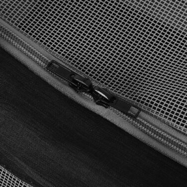 Сумка-переноска для котів та маленьких собак VALICLUD, сітка, дихаюча, складна, легка, з підкладкою та кишенями для подорожей