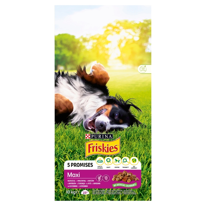 Корм для цуценят Friskies Junior з куркою, молоком та овочами, 15 кг