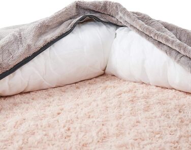 Ортопедичне ліжко для собак JOYELF з піною з пам'яті, подушка для шиї, XL (40'x30')