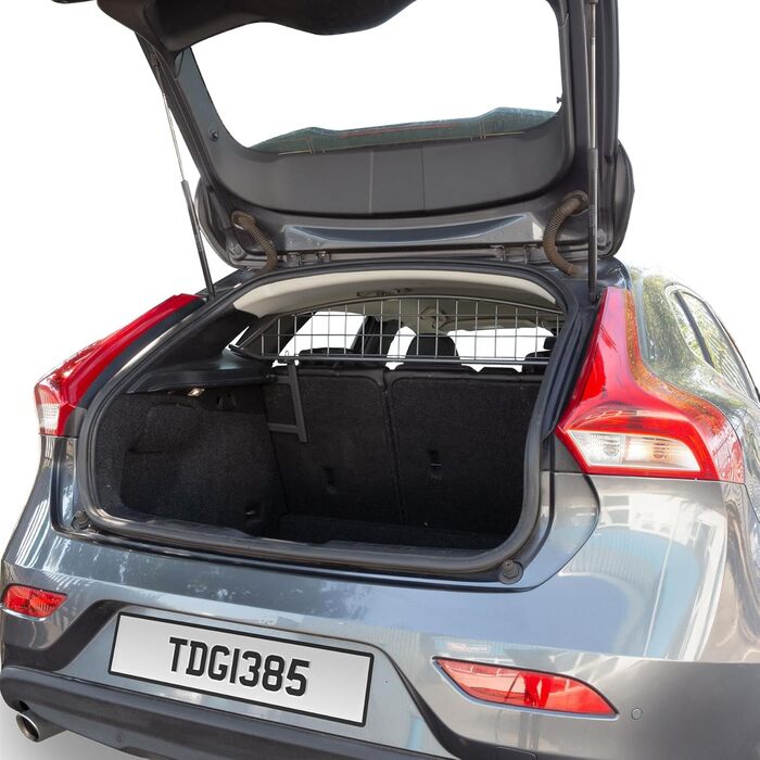 Автомобільна перегородка Travall для Volvo V40 Hatch (2012-2019), сталевий захист багажника, перегородка для перевезення тварин та вантажу, індивідуальна, міцна