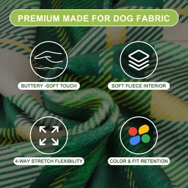 Світшот для собак з флісу BEAUTYZOO з капюшоном, кишенею та отвором для повідка, еластичний, для маленьких, середніх та великих собак, одяг для осені, зими, холодних днів, теплі дизайнерські куртки для собак, M/L (довжина спини: 46 см, обхват грудей: 64 с