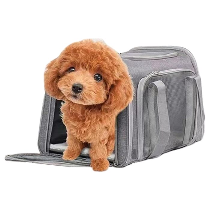 Складана переноска для собак та котів Haustierbox | Зручна та безпечна переноска для тварин