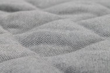 Подушка-сліпер з мікрофібри DGS Nano Chenille, сіра (109x69x3.5 см)