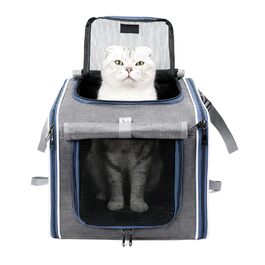 Фahrрадна корзина для собак Beiykhera - складана та портативна сумка | Корзина для собак та домашніх тварин | Для безпечних активностей на відкритому повітрі, поїздок, подорожей, прогулянок, сімейного велоспорту