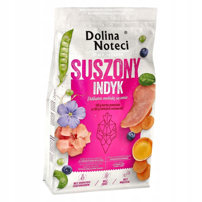 Сухий корм для собак Dolina Noteci Premium з індичкою, 9 кг