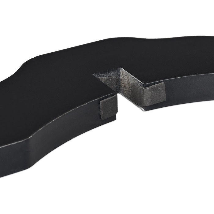 Захисне ворота для собак Relaxdays, 92x206.5 см, розкладне, з ніжками, чорне (3 панелі)