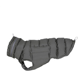 Зимові куртки для собак, тепла зимова куртка для великих собак, одяг для холодної погоди (сірий)