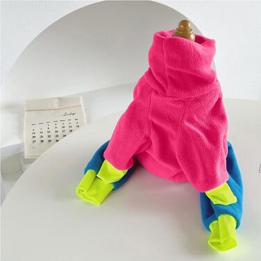 Легкий італійський пуловер для грейхаундів, одяг для віппетов з ніжками, вітрозахисний ролкраг для собак, флісовий комплект для грейхаундів, Lurcher (рожевий, 4XL) 4XL рожевий