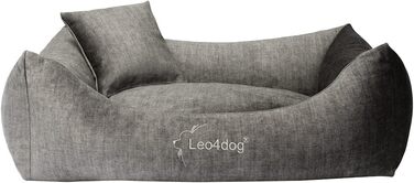 Крісло-лежанка для собак Vogue, розмір M (80x60 см), колір графіт