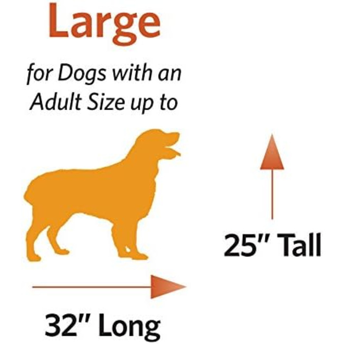 Лягальня для собак Midwest Homes for Pets QuietTime MAXX розмір M/L, цегляного кольору, з водо- та запахонезахистом, м'яким бортиком та антиковзною основою. Підходить для кліток 91 см. (104 x 9 x 69 см)