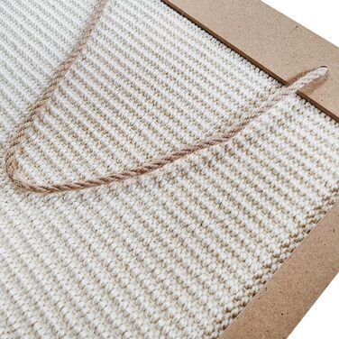 Котячий кігтетоп Planky XXL - великий килимок для дряпання котів з дерева, 70x35 см, 80x40x2 см