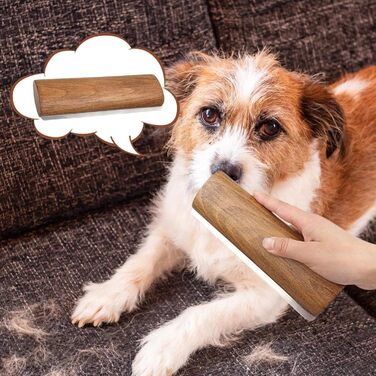 Гребінець для догляду за шерстю собак та котів - вичісувальна щітка проти випадання шерсті | Багатофункціональний гребінець для собак та котів з гладким дизайном, для сезонного линяння (20x6.8 см)