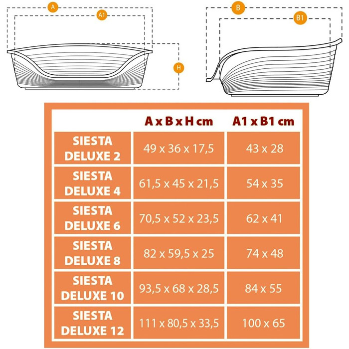 Ліжко для собак та котів Ferplast Siesta Deluxe 4, рожеве, 61.5 x 45 x 21.5 см