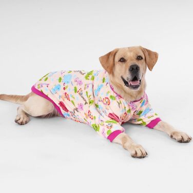 Теплий зимовий пуловер LovinPet для собак Бульдога, рожевий XX-Large. Зимовий одяг для тварин, комфортний фланелевий халат, одяг для собак на осінь та зиму