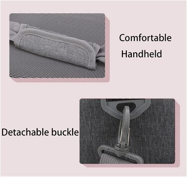 Транспортна переноска для кота ASTVDFQK, велика переноска для домашніх тварин, переноска для собак з плечовим ременем та знімним килимком, широкі плечові ремені, переноска для котів для подорожей (Blue,S) S Blue