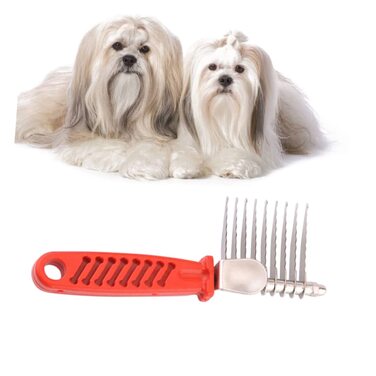 Набір гребінців для грумінгу тварин POPETPOP: щітка для вичісування шерсті собак та котів (3 шт.)