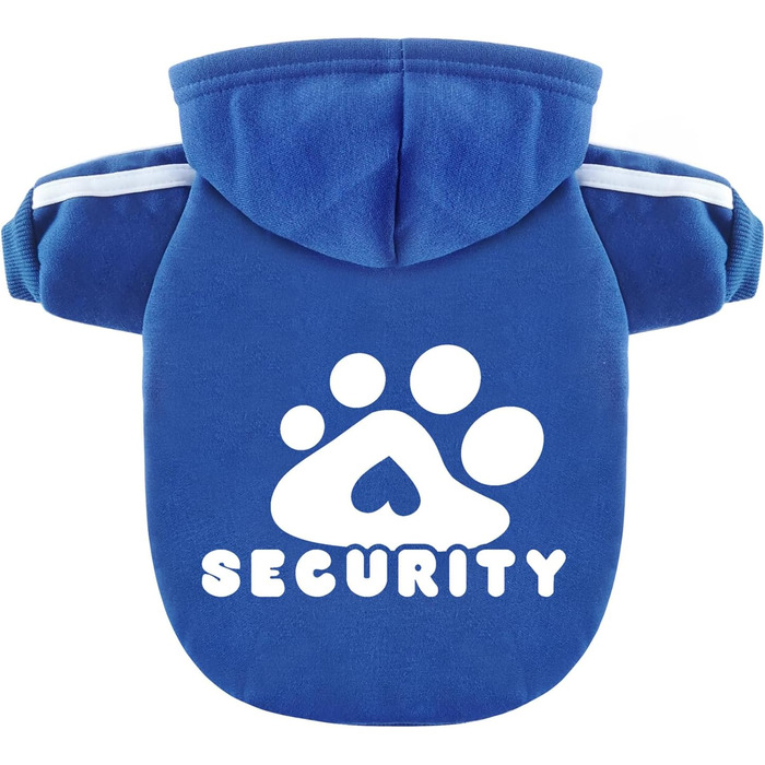 Світшот для собак, теплий пуловер для тварин на осінь/зиму, одяг для маленьких, середніх собак та котів (2XL, Navy Blue)