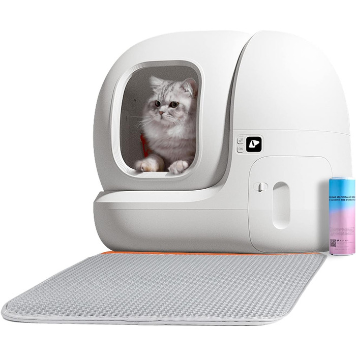 PETKIT Pura Max 2 - самоочисний лоток для котів, 76л, з App-керуванням, для кількох котів