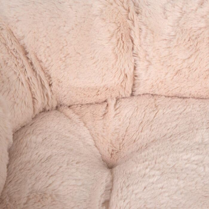 Крісло-гніздочко для котів Zooplus Cozy Cord, темний графіт, L 81x63x18 см