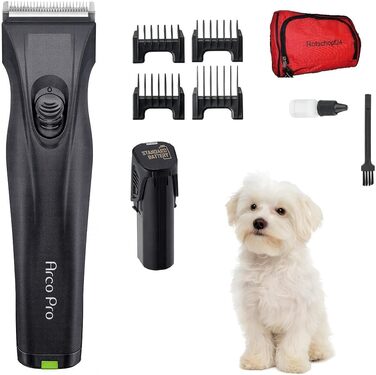 Машинка для стрижки собак Rotschopf24 Edition Arco Pro: акумуляторна, для професійного використання, з чохлом. 44204 (1 акумулятор)