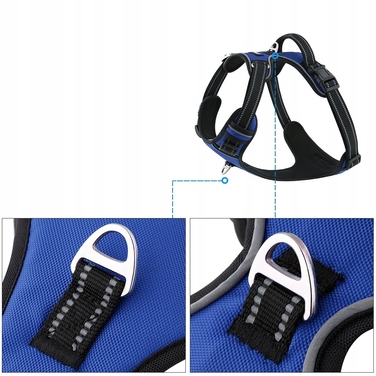 Шлейка для собак Huggy Doggy Easy Walk, безтискна, розмір M