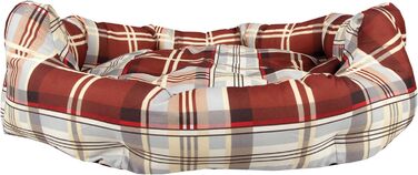 М'яке ліжко для котів та собак середніх розмірів Bestlivings, ліжко для тварин, зносостійке, миється, різні дизайни (80x65 см, клітинка)