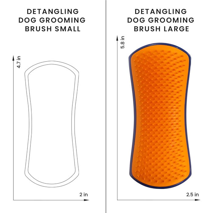 Тізер для грумінгу собак Tangle Teezer Pet Teezer - синій/помаранчевий (1 шт)