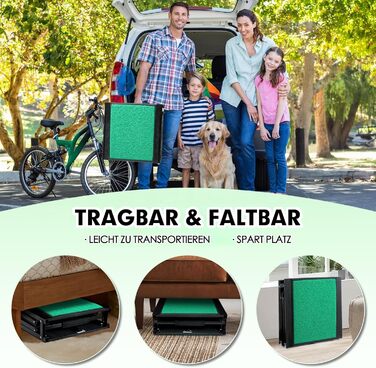 Рампа для собак у машину, складана, 180 см, антиковзаюча поверхня, для великих собак (до 100 кг), SUV та позашляховиків