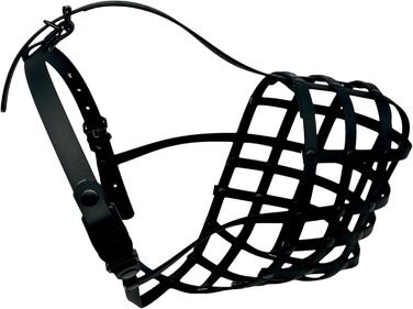 Корзина для дресирування собак L&J Pets Biothane для догів (XDB1, чорний)