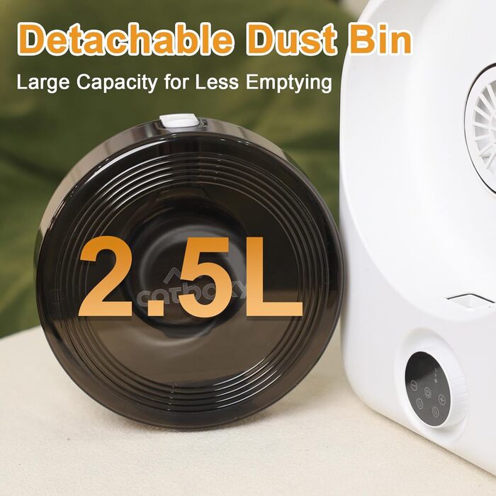 Пылесос для груминга собак (білий)