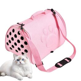 Транспортна сумка для кота Katzen - рожева, складна, для подорожей, ветеринара, міста