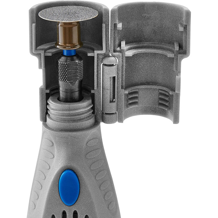 Електричний точило для кігтів Dremel 7020 PGK з тихим мотором, набір для стрижки кігтів (4 насадки; змінна швидкість 7000-18000 об/хв для котів та собак) з 4 шліфувальними дисками