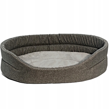 Лежак для собак та котів Poduszki24, водонепроникний, з хутряним покриттям, модель STANDARD M LEN