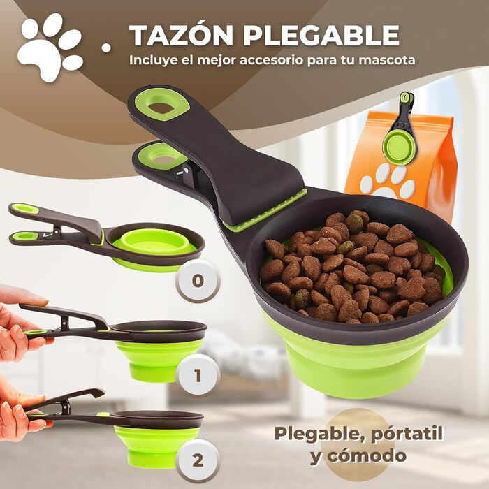 Підвищений годівниця для собак MASCOTOPIA, 6 рівнів, регульований та нахилений, миска для води, 1200 мл + складна ложка, годівниця з нержавіючої сталі, 800 мл, сірий