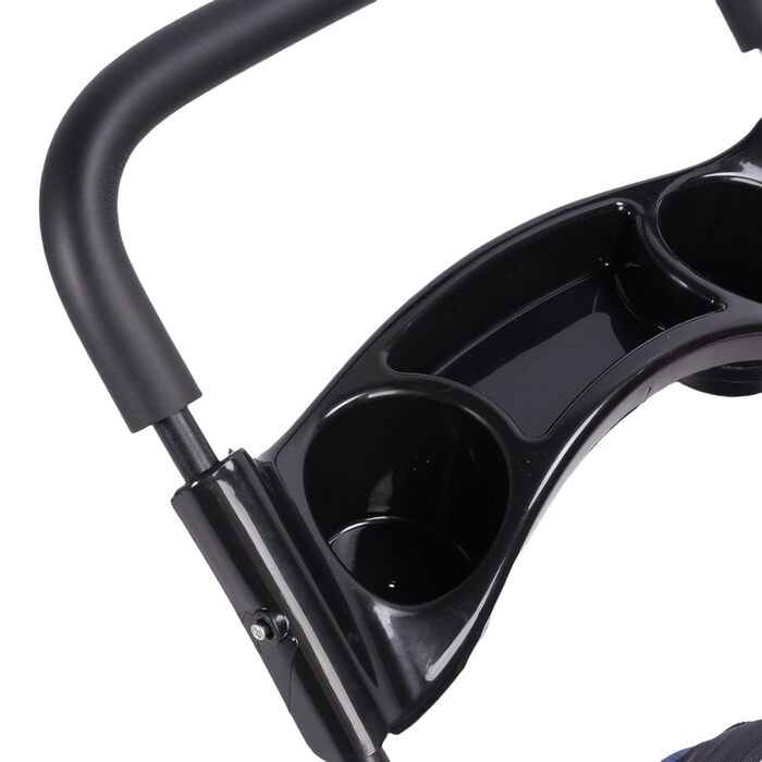 Дитяча та тваринна візок Yctze з 4 колесами, складаний, з кишенькою та тримачем для напоїв