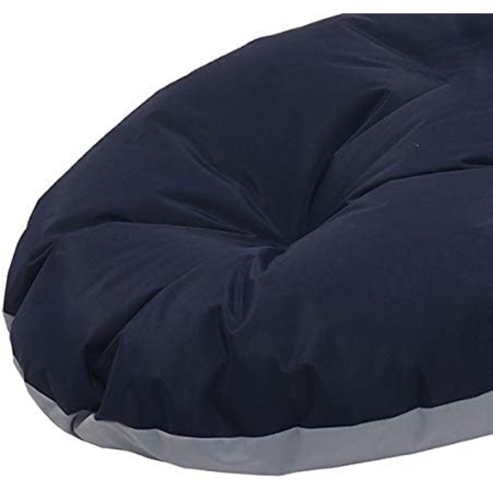 Матрац для собак Rosewood Tough & Mucky 95, водовідштовхувальний, розмір L, 81 см, чорний/сірий