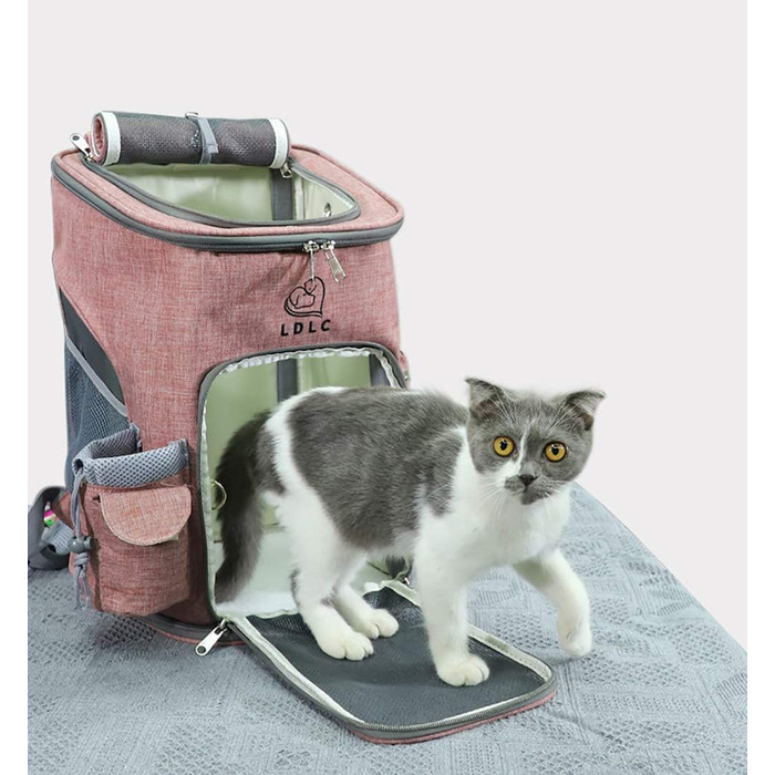 Рюкзак для домашніх тварин Outdoor: рюкзак для собак та котів (Сірий)