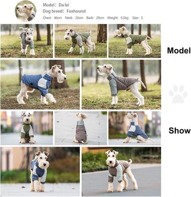 Зимовий теплий водонепроникний одяг для собак, розмір M, для прогулянок на вулиці, відбиваючий елемент