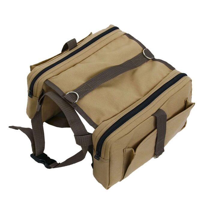 Рюкзак для собак Milisten: зручний та функціональний для прогулянок, кемпінгу та подорожей. Зручний для собак та цуценят, з кишенями для води та перекусів.