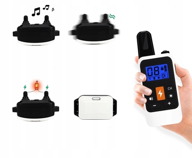 Електричний нашийник для дресирування собак з пультом дистанційного керування та великим радіусом дії