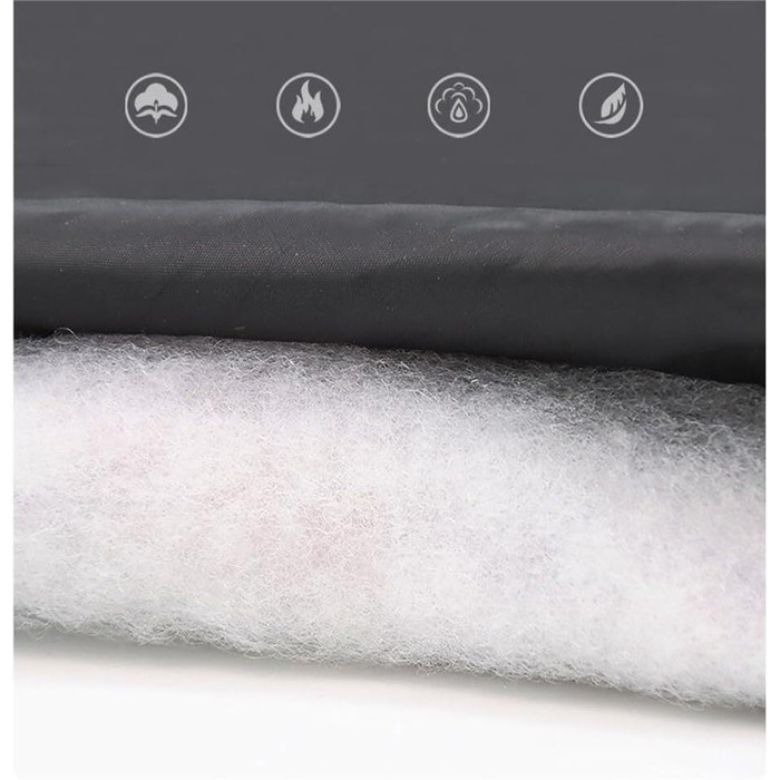 Водонепроникний зимовий теплий наряд для собак, куртка для собак, костюм від снігу (2XL)