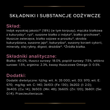 Корм для дорослих котів PRO PLAN Adult Delicate Digestion з індичкою, 10 кг