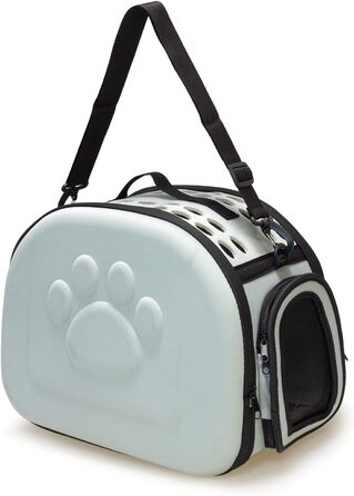 Сумка-переноска для тварин Arquivet сірого кольору, 42x27x32 см, для собак, котів, цуценят, дорослих тварин, рюкзак з вентиляцією