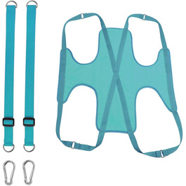 Гамак для грумінгу собак Qcwwy, професійний гамак для догляду за домашніми тваринами з триммером, ножицями та кусачками для нігтів, підходить для стрижки, грумінгу та миття собак (L)