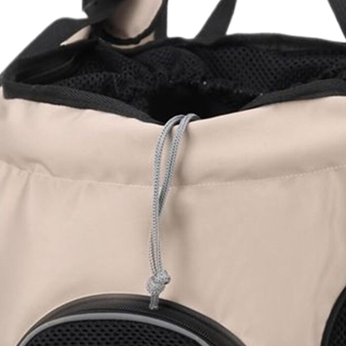 Рюкзак для собак, переноска для тварин, дихаюча, 14.96 x 8.66 x 15.75 дюймів, з регульованими ременями, зручна, з безпечним дизайном