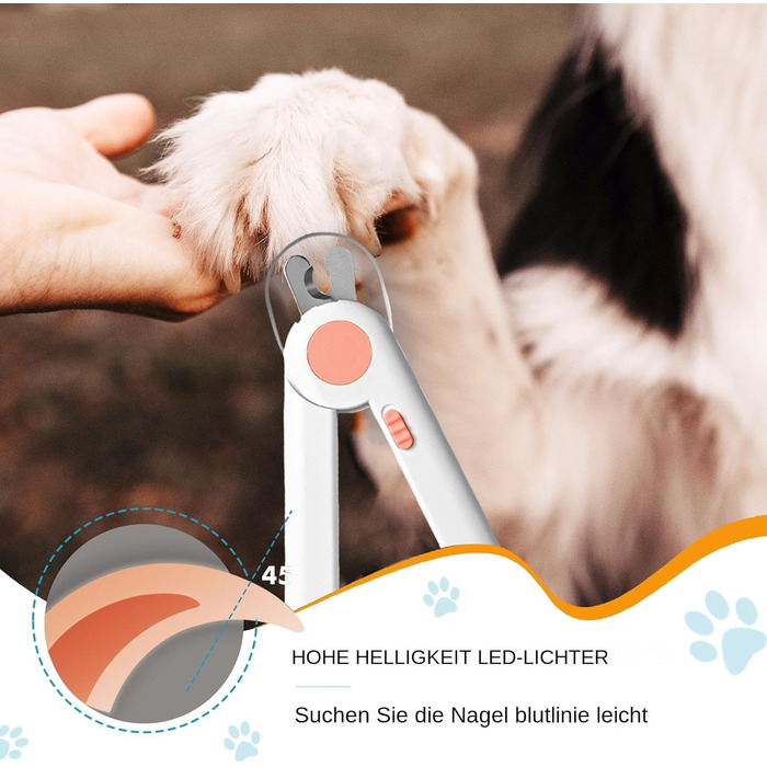 Ножиці для собак | Ножиці для обрізання кігтів собак, інструмент для догляду за лапами, шліфування для малих тварин, птахів, кошенят, обрізка кігтів для домашнього догляду за тваринами, рожеві