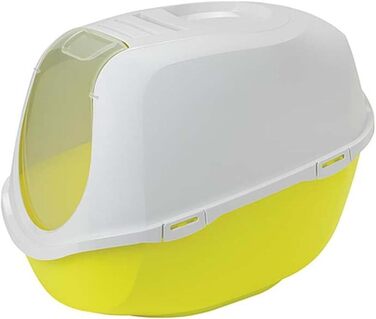 XXL лоток для котів Jumbo Katzentoilette Mega Deluxe жовтого кольору