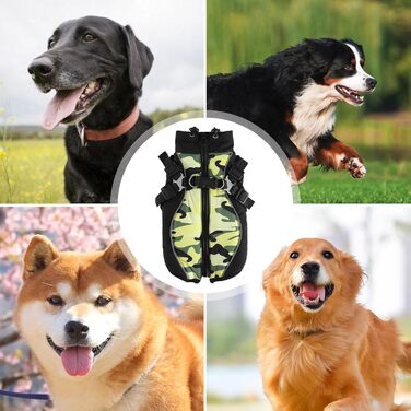 Водонепроникний теплий зимовий одяг для собак - для малих, середніх та великих тварин. Ідеально для прогулянок, тренувань та щоденного використання.